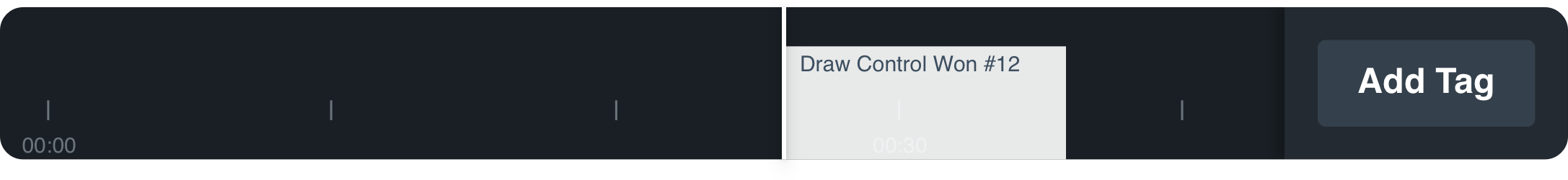 Tag games live with the Hudl app or add them to your video later.