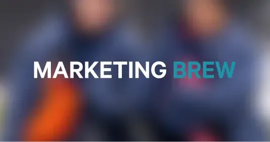 Image of the marketing brew logo